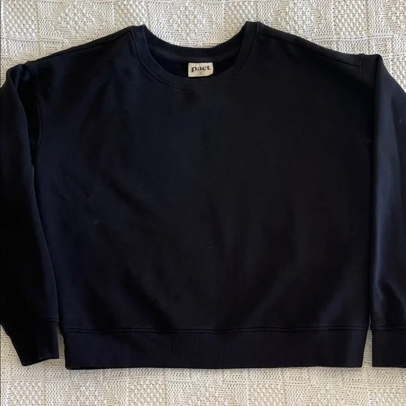 Pact Organic Brushed Fleece Sweatshirt and Sweatpant Set Sz S - Picture 2 of 13